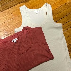 Prologue Woman’s Thick Ribbed Racerback Tank Tops (2)